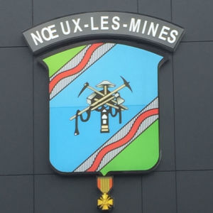 caisson lumineux pour la ville de Noeux les mines 