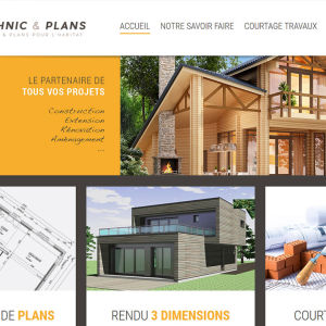 creation de site internet techinc et plan