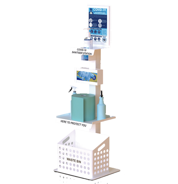 STATION GEL HYDRO ALCOOLIQUE