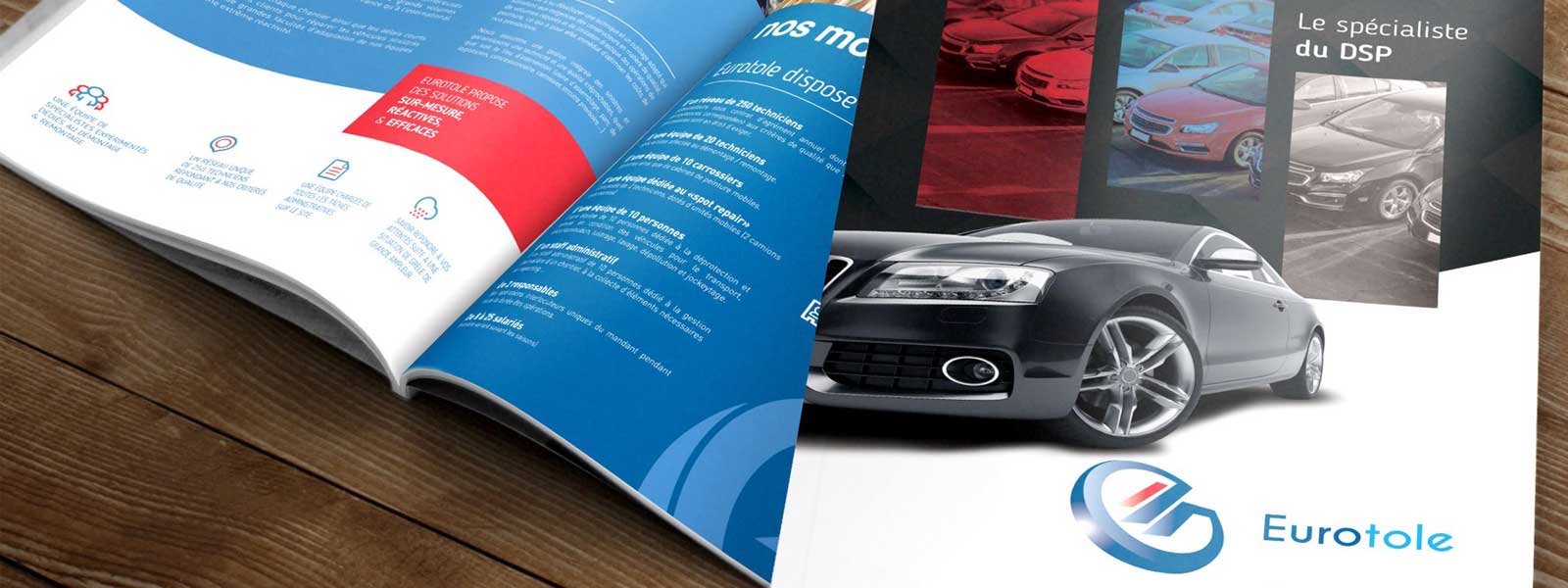 création de brochure professionnelle